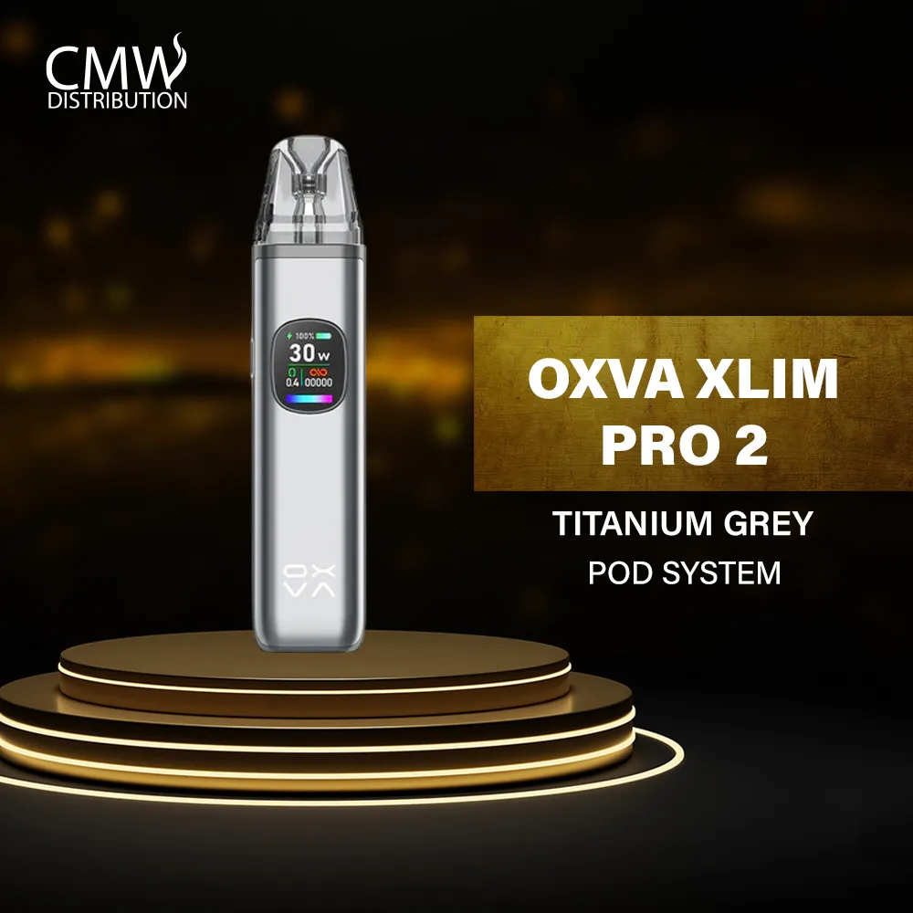 Oxva Xlim Pro 2 1300mAh Autentic Titanium Grey