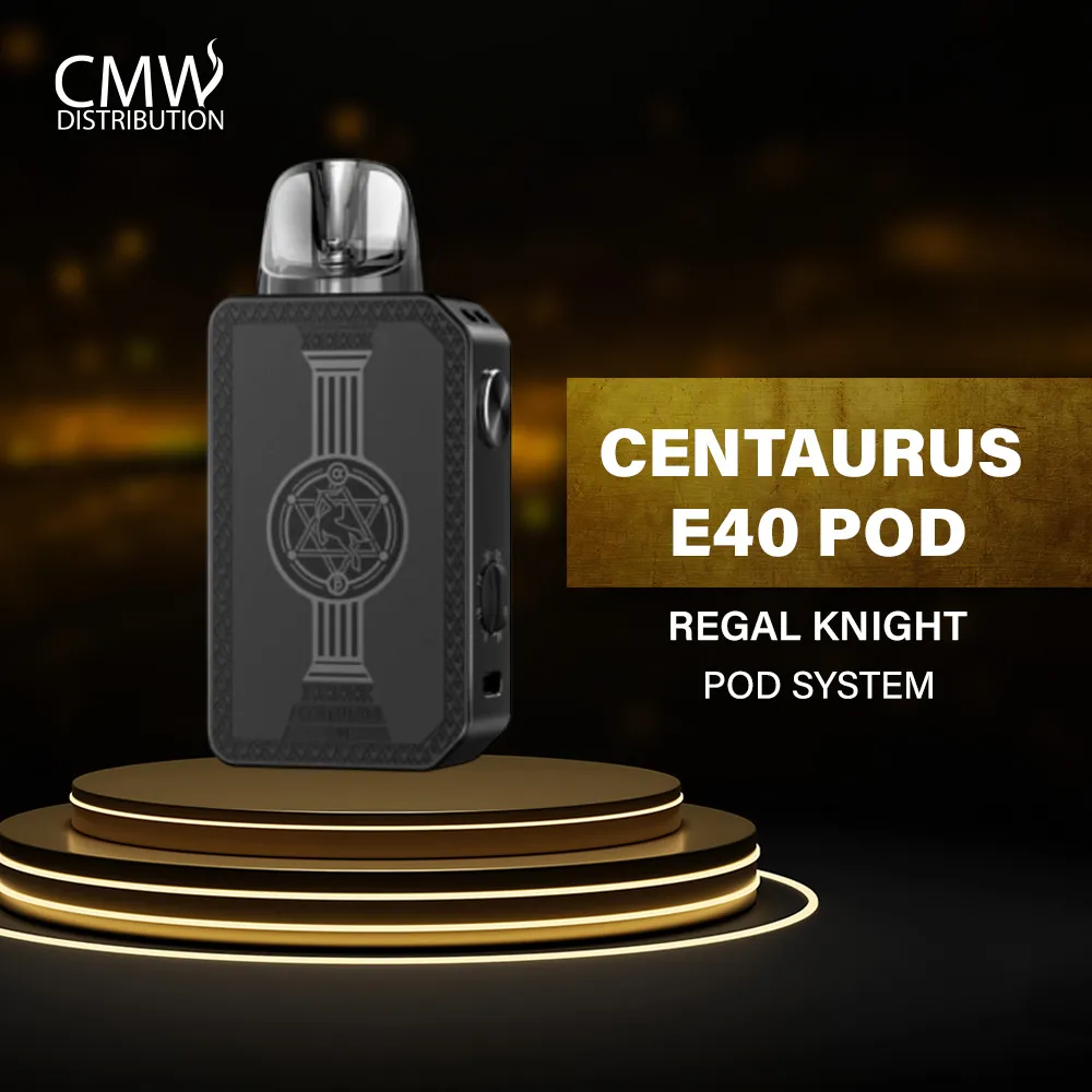 Centaurus E40 Pod Kit 40W 1400Mah Authentic Regal Knight